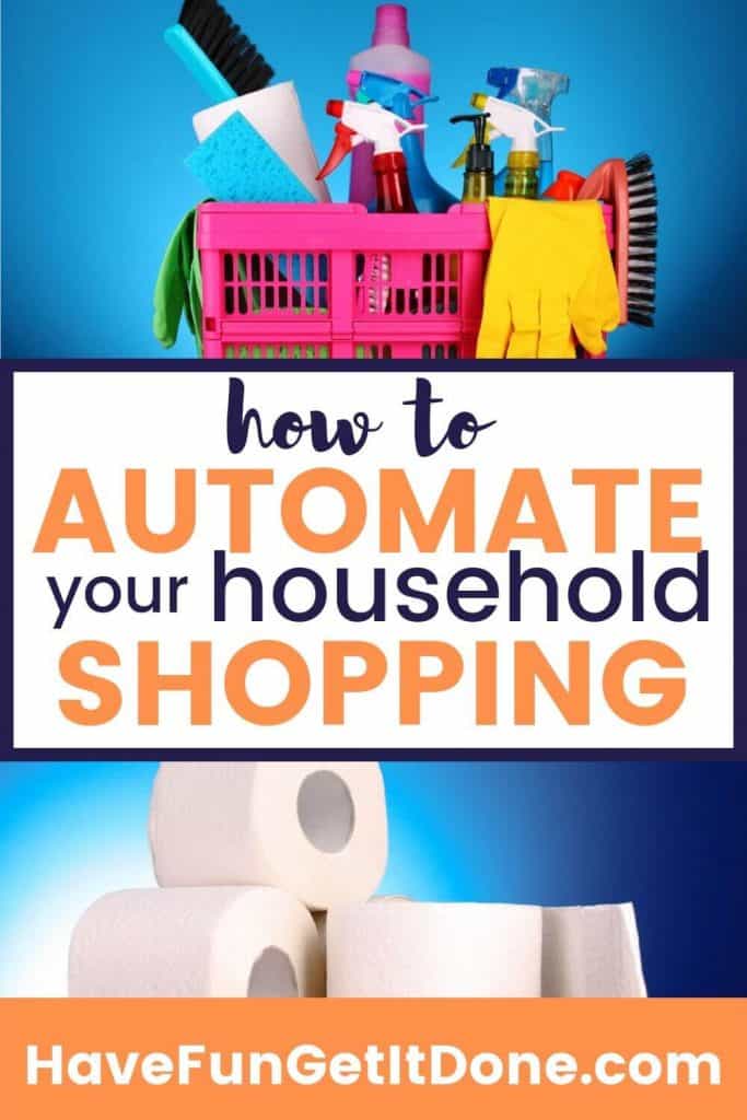 Household supplies and toilet paper